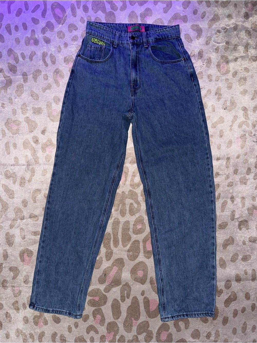 Empyre Straight Leg Jeans in Denim Blue